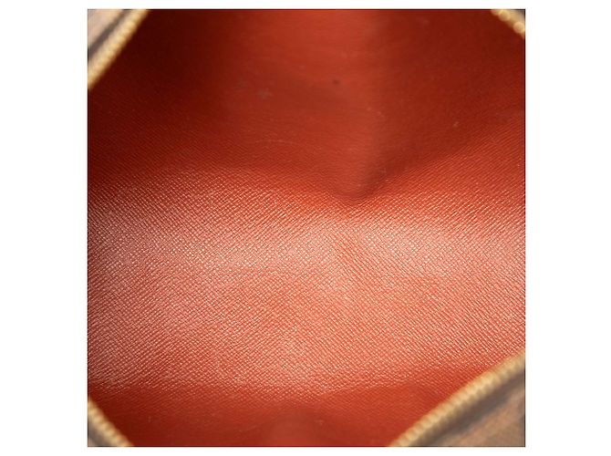 Borsa a mano Louis Vuitton Damier Ebene Papillon 30 Marrone - vista 4