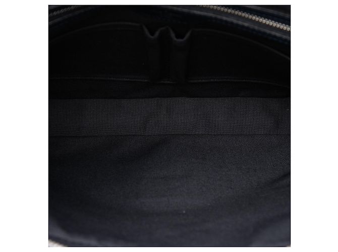Borsa Business Louis Vuitton Taiga Vassili PM Blu - vista 4
