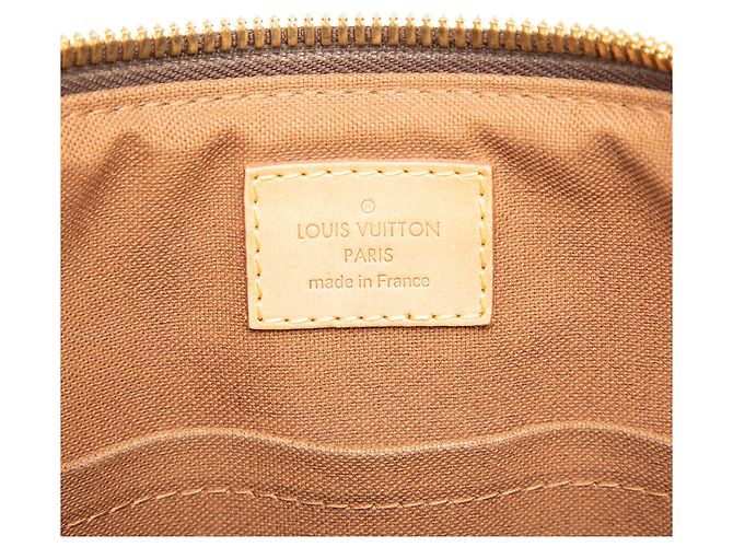 Borsa Satchel Louis Vuitton Monogram Palermo PM Marrone - vista 5