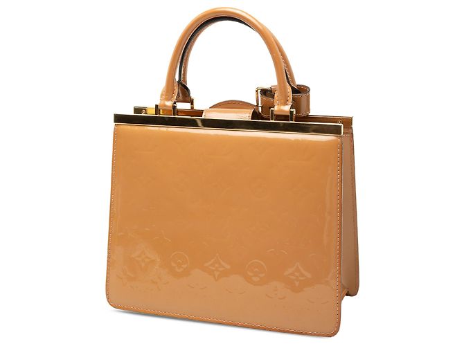 Bolsa Louis Vuitton Monogram Vernis Deesse PM Castanha Marrom - vista 2
