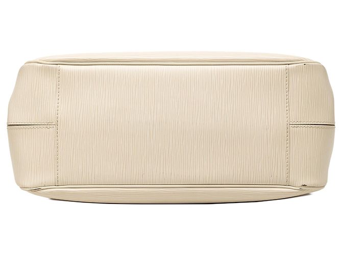 Borsa Louis Vuitton Epi Passy PM Bianca Bianco - vista 3