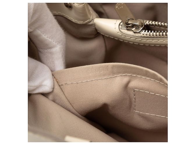 Borsa Louis Vuitton Epi Passy PM Bianca Bianco - vista 6