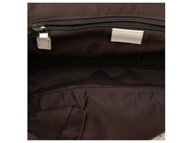 Borsa a tracolla Gucci GG Canvas beige - vista 4