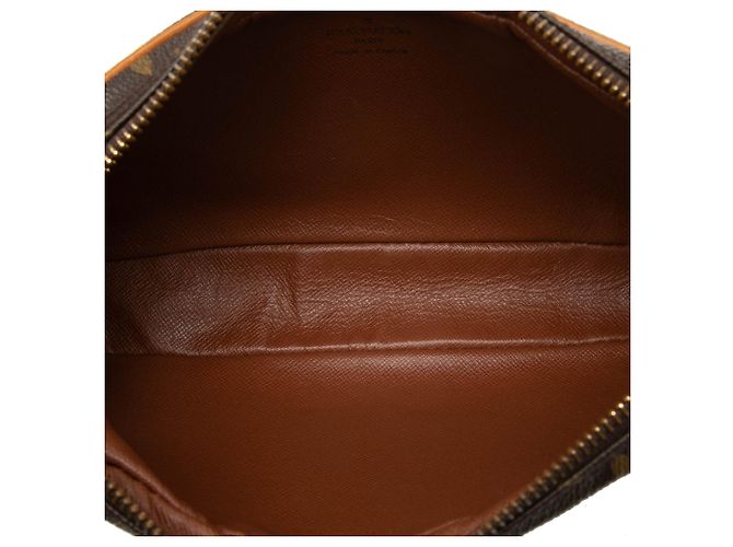 Borsa a pochette Louis Vuitton Monogram Marly Dragonne PM Marrone - vista 4