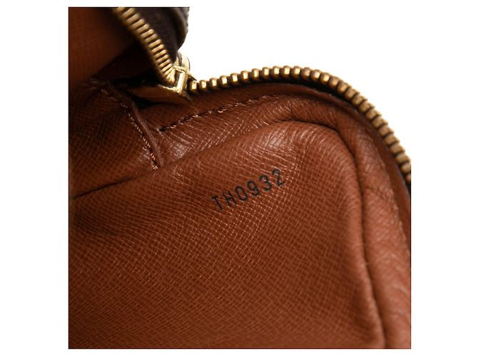 Borsa a pochette Louis Vuitton Monogram Marly Dragonne PM Marrone - vista 6