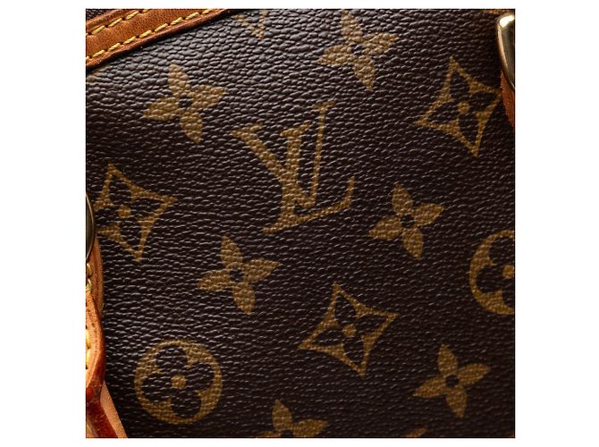 Borsa a mano verticale Lockit Monogram Louis Vuitton marrone - vista 5
