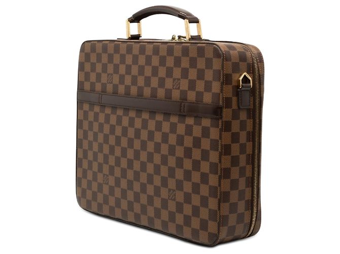 Borsa Business Sabana Louis Vuitton Damier Ebene Marrone Porta Computer - vista 2