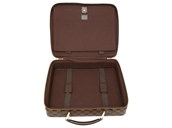 Borsa Business Sabana Louis Vuitton Damier Ebene Marrone Porta Computer - vista 4