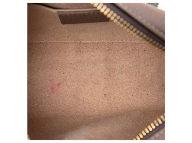 Borsa a tracolla Gucci Mini GG Supreme Web Ophidia Beige - vista 4