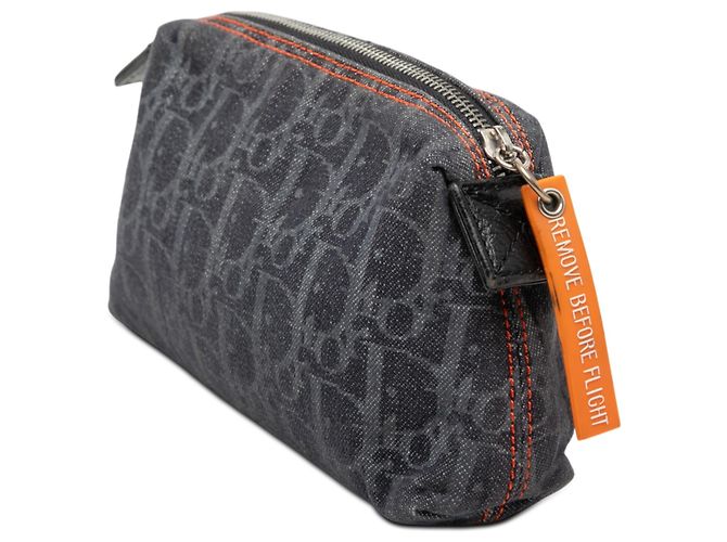 Beauty case Diorissimo Trotter in denim blu Dior - vista 2