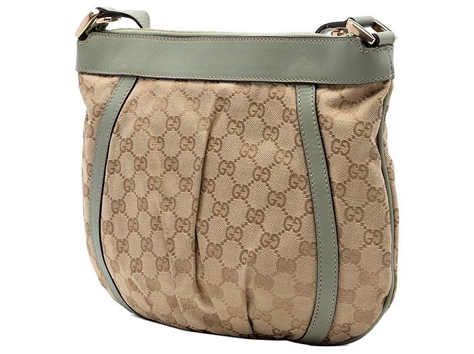 Borsa a tracolla Abbey D Ring in tela GG Gucci beige - vista 2