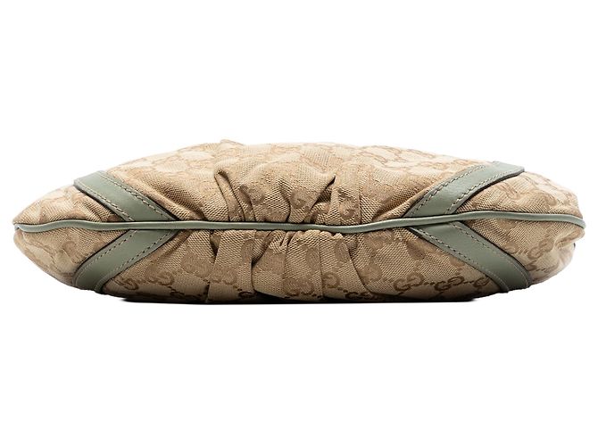 Borsa a tracolla Abbey D Ring in tela GG Gucci beige - vista 3