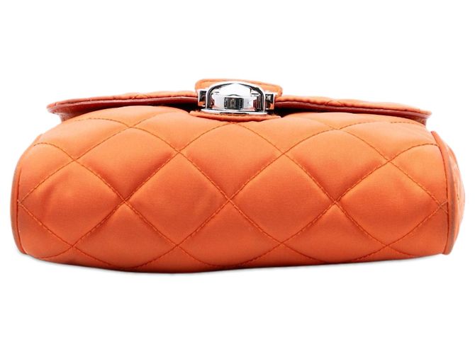 Bolso bandolera con cadena Prada Impuntu Tessuto Naranja - vista 3