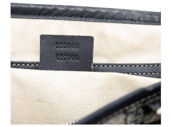 Tote Vertical Gucci GG Supreme Joy cinza - vista 5
