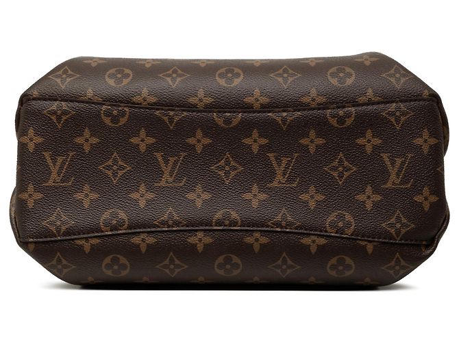 Borsa Satchel Louis Vuitton Monogram Rivoli PM Marrone - vista 3