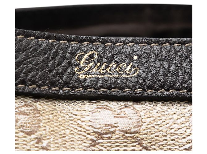 Tote Gucci GG Crystal Abbey D Ring Beige - vista 5