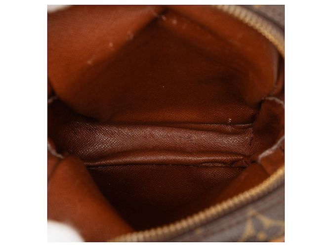 Borsa a tracolla Louis Vuitton Monogram Mini Amazone Marrone - vista 4