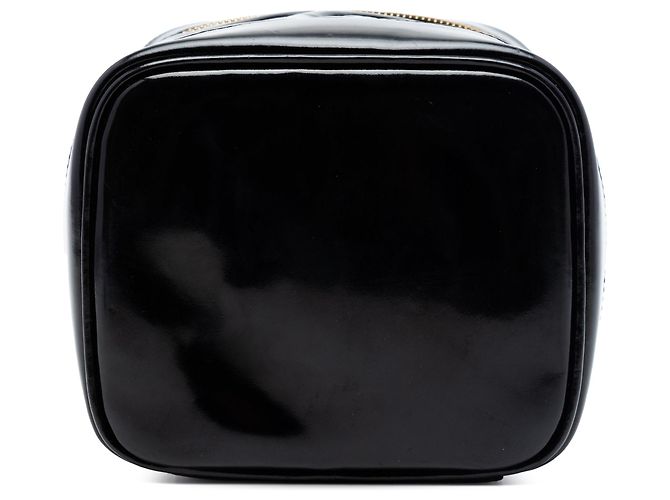Borsa Vanity Chanel CC in vernice nera Nero - vista 3