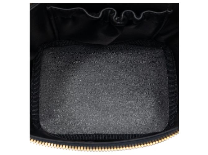 Borsa Vanity Chanel CC in vernice nera Nero - vista 4
