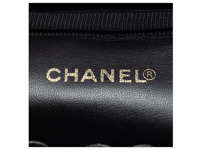 Borsa Vanity Chanel CC in vernice nera Nero - vista 5