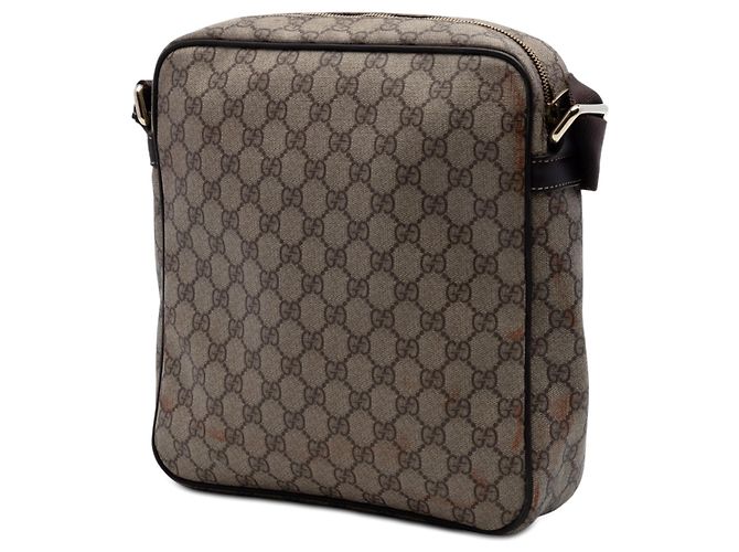 Borsa a tracolla Gucci GG Supreme Beige - vista 2