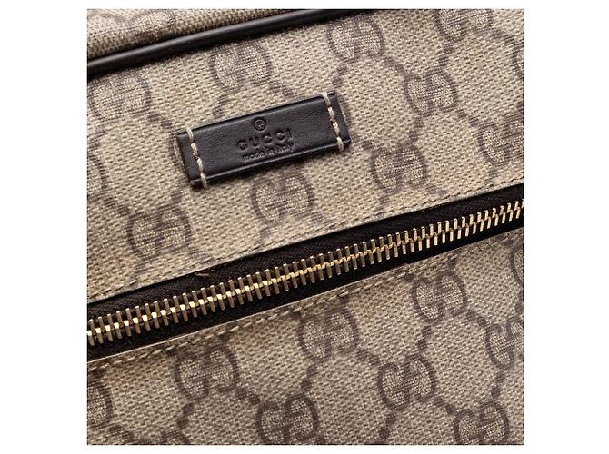Borsa a tracolla Gucci GG Supreme Beige - vista 5