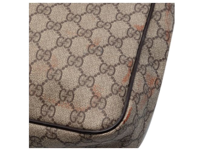 Borsa a tracolla Gucci GG Supreme Beige - vista 6