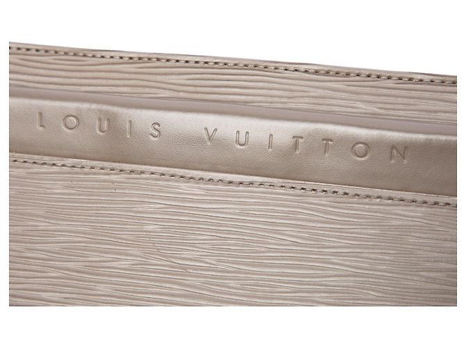 Borsa Tote Louis Vuitton Epi Saint Tropez Marrone - vista 5
