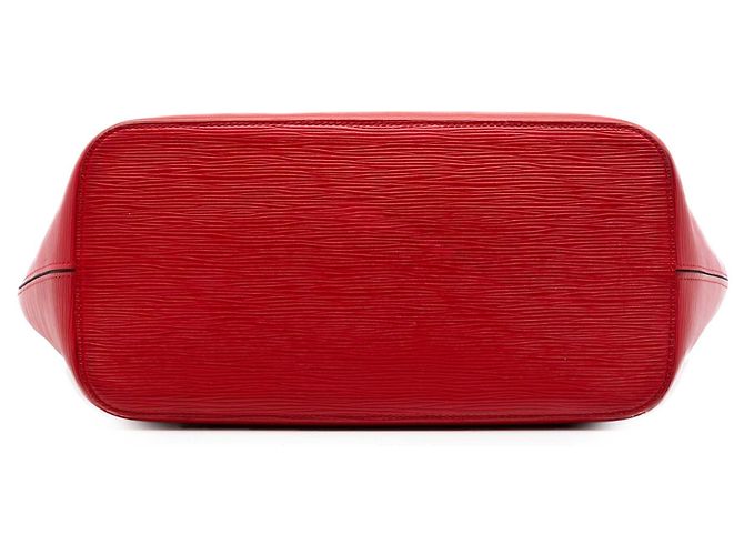 Borsa Tote Louis Vuitton Epi Neverfull MM rossa Rosso - vista 3