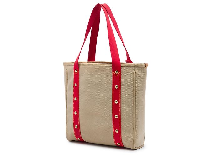 Borsa Tote Louis Vuitton Antigua Cabas MM Beige - vista 2