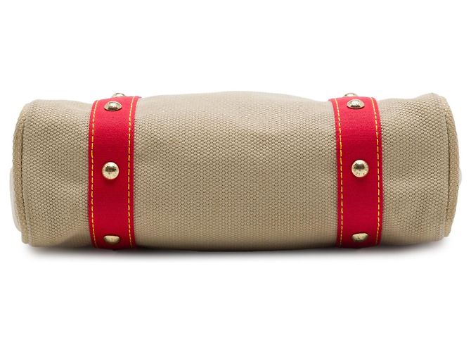 Borsa Tote Louis Vuitton Antigua Cabas MM Beige - vista 3