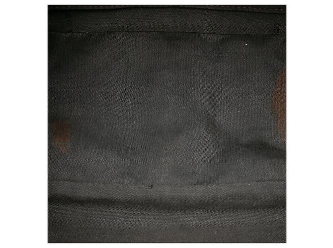 Borsa Tote Chef Fendi Zucca in camoscio nero - vista 4