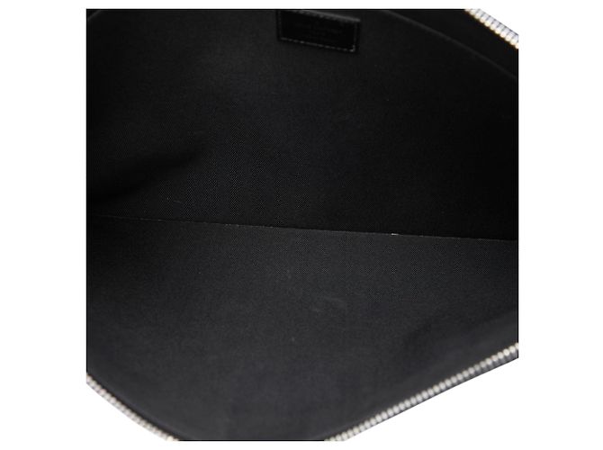 Borsa a pochette Louis Vuitton Christopher Nemeth Damier Graphite Pochette Jour GM nera Nero - vista 4