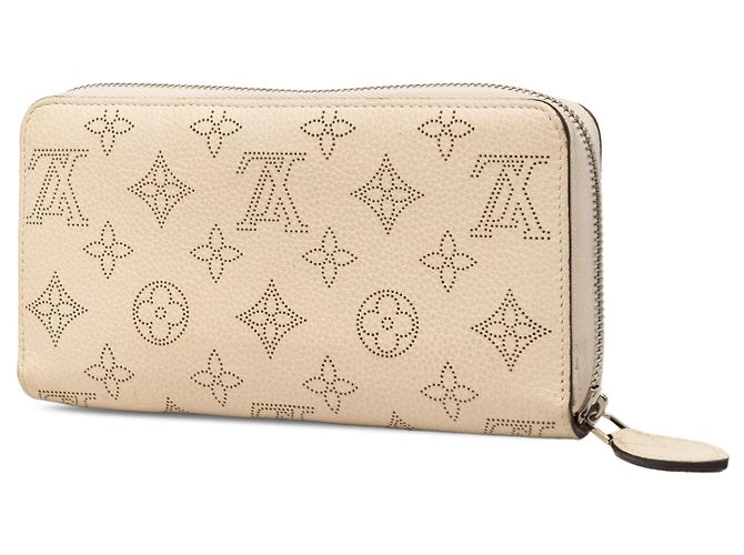Louis Vuitton Monogram Mahina Zippy Long Wallet Weiß - Ansicht 2