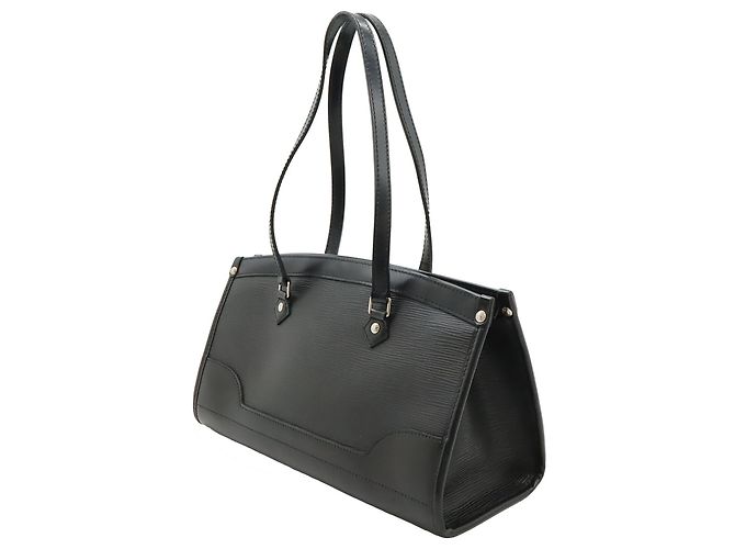 Borsa a spalla Louis Vuitton Epi Madeleine PM Nera Nero - vista 2