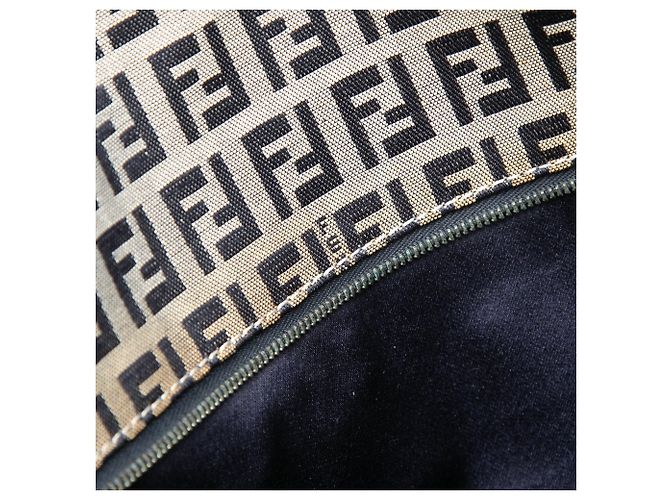 Fendi Zucchino Canvas Tote Grau - Ansicht 6
