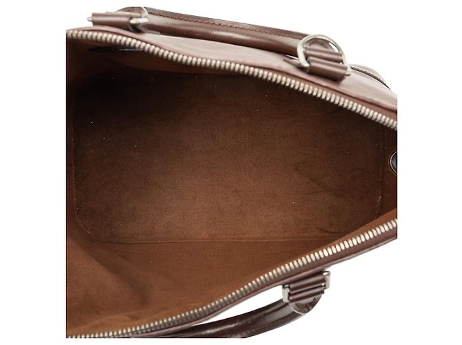 Borsa Louis Vuitton Epi Alma PM Marrone - vista 4