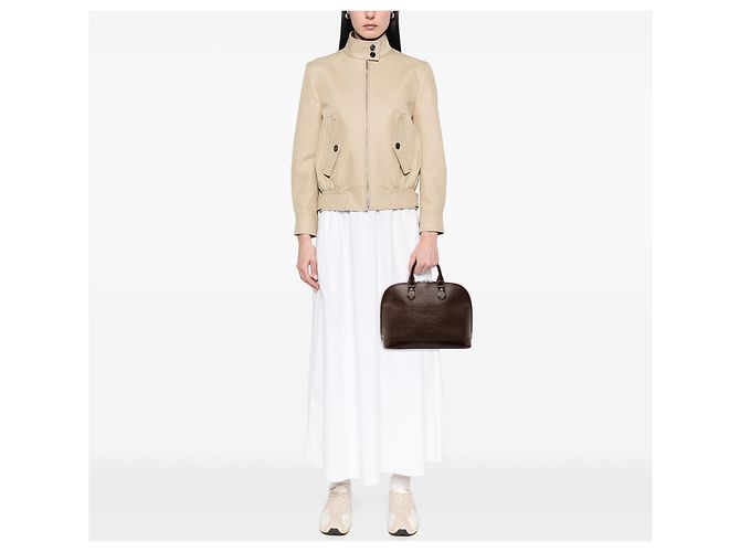 Borsa Louis Vuitton Epi Alma PM Marrone - vista 9