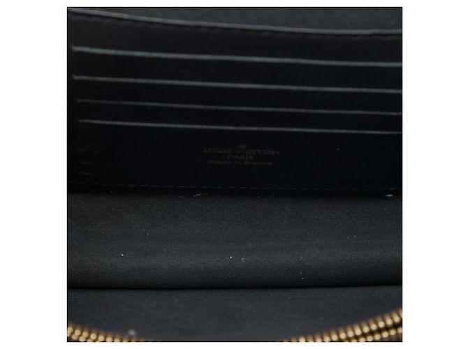 Bolso bandolera Louis Vuitton Monogram Reverse Dauphine Wallet on Chain Marrón Castaño - vista 4