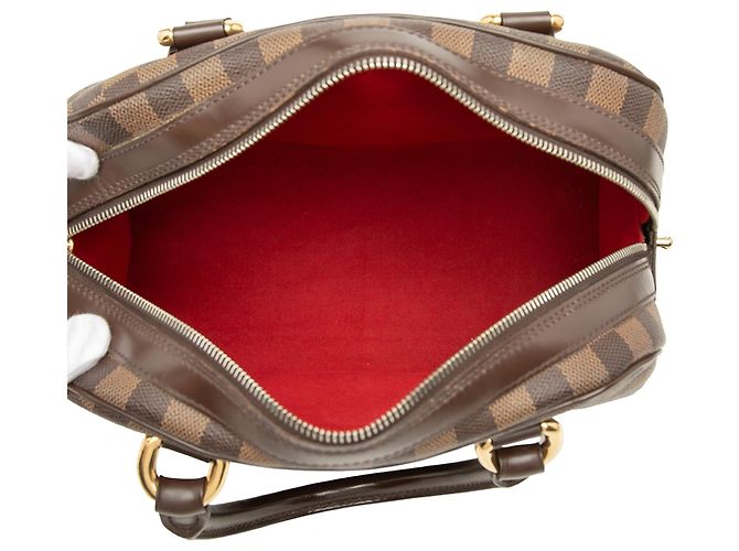 Borsa Louis Vuitton Damier Ebene Duomo Marrone - vista 4