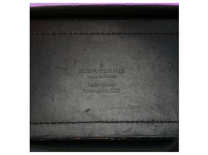 Borsa a tracolla Soft Trunk Monogram Prism nera Louis Vuitton Nero - vista 5