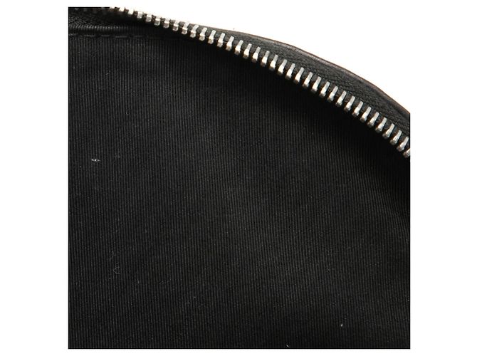 Black Chanel Small CC Calfskin Drawstring Flap Backpack - view 7