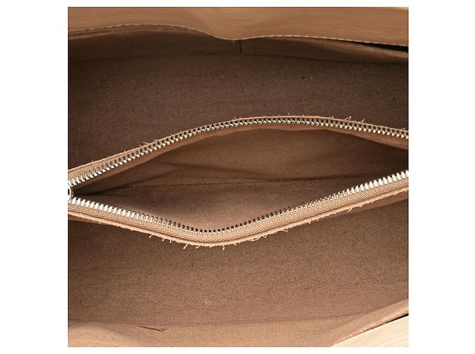Borsa Louis Vuitton Epi Marly MM Beige - vista 4