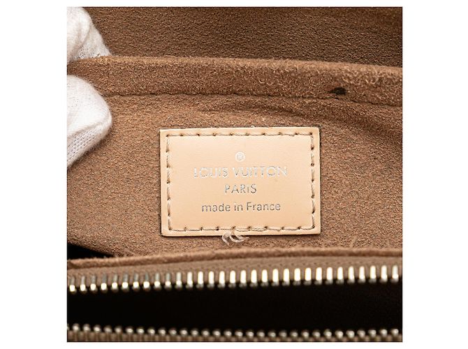 Borsa Louis Vuitton Epi Marly MM Beige - vista 5