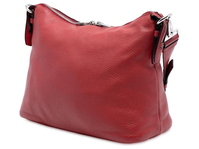 Borsa a tracolla Prada Vitello Daino rossa Rosso - vista 2