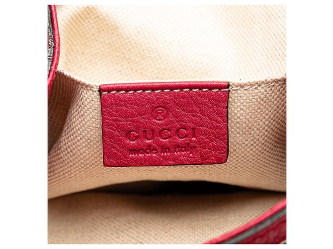 Bamboo Zaino Daily Gucci in pelle rosa con bambù - vista 5