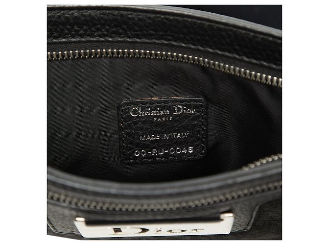 Borsa a tracolla Street Chic Diorissimo Trotter Canvas nera Dior Nero - vista 5