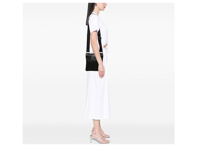Borsa a tracolla Street Chic Diorissimo Trotter Canvas nera Dior Nero - vista 6