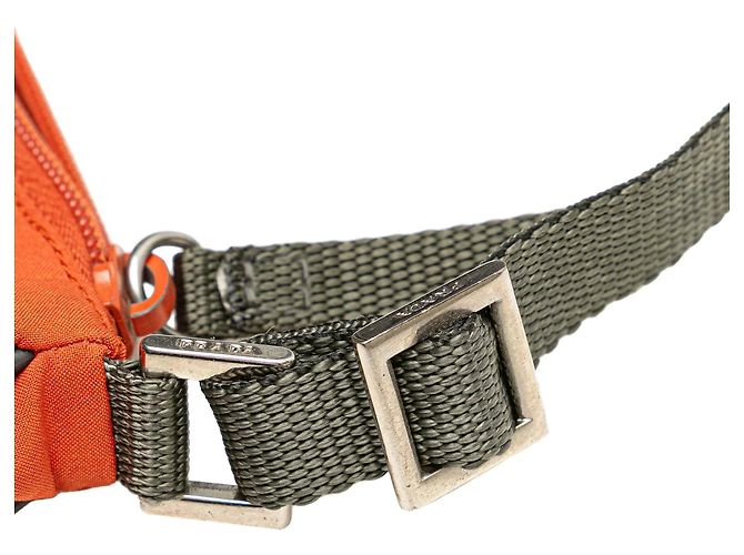 Borsa a tracolla Prada Tessuto Sport Arancione - vista 10