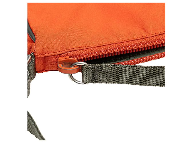 Borsa a tracolla Prada Tessuto Sport Arancione - vista 8